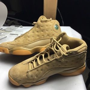 Nike air Jordan retro 414571-705  gold Sz9.5 Mens